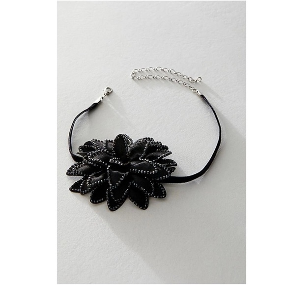 Free People Jewelry - Free People From Dusk Till Dawn Choker in Black NWT Goth WhimsiGoth Punk